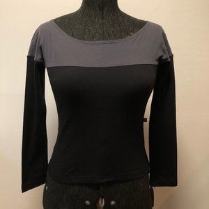 Bettina Liano Top – Black/Grey Size S